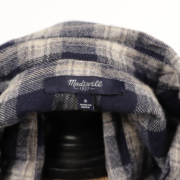 Madewell Button Down Flannel size S - Picture 6 of 6